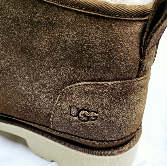 Sz 11 Men's UGG Neuland boot suede chestnut brown - Picture 4 of 7